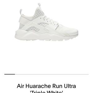 Air Huarache Run Ultra “Triple White”